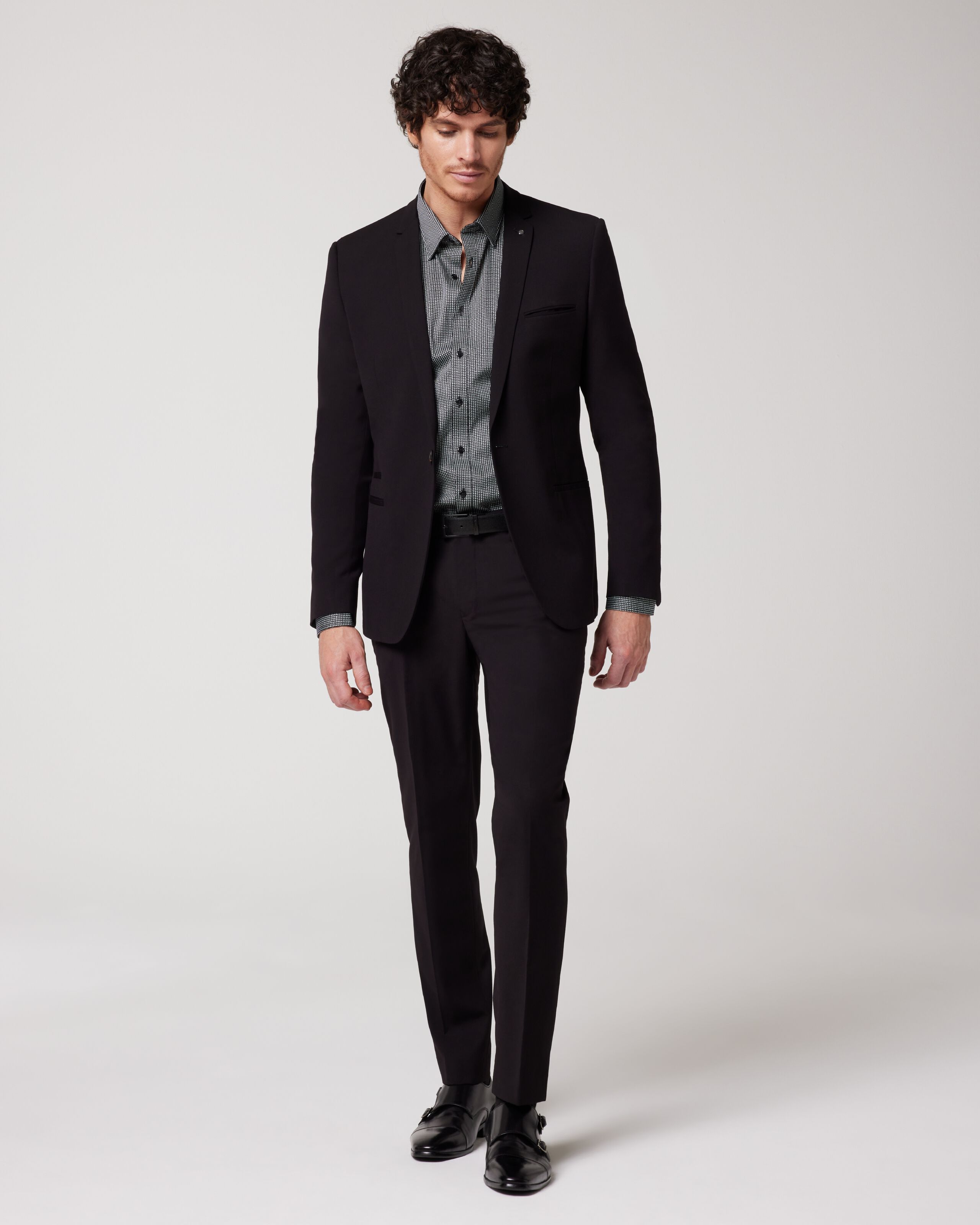 Extra slim black dress pants hot sale